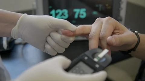 Blood test Stock Footage 96316064