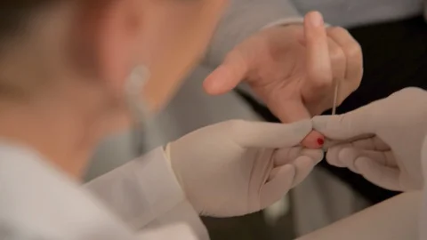 Blood test Stock Footage 96339532