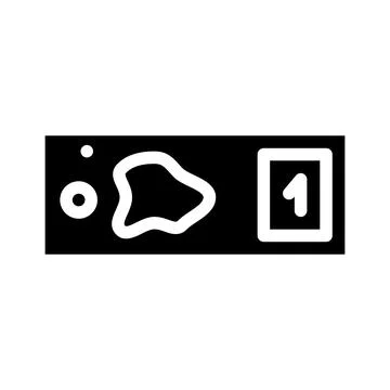 Blood test glyph icon vector illustration sign 스톡 일러스트