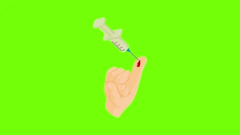 Blood test icon animation Stock Footage 152577446