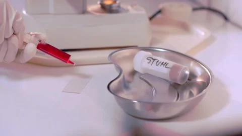 Blood test lab Stock-Footage 274415302