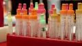 Blood test in medical laboratory HD Footage