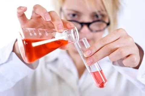 Blood test Foto stock