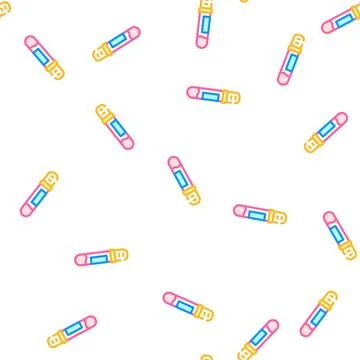 Blood test vector seamless pattern sign イラスト素材