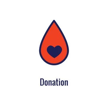 Blood testing and work icon showing one aspect of the blood draw process Stock Illustration