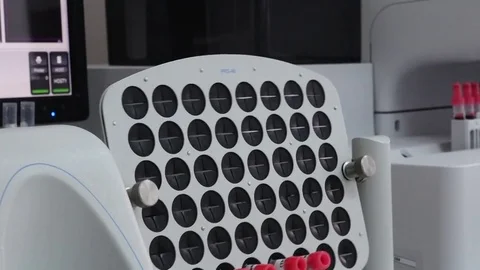 Blood Testing Laboratory Видео 83722742