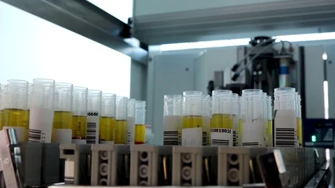 Blood Testing Laboratory Stock Footage 83729055