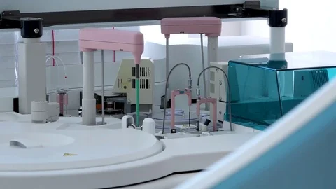 Blood Testing Laboratory Stockbeeldmateriaal 83732413