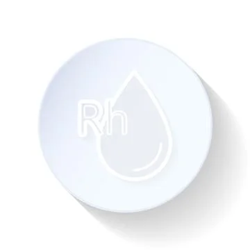 Blood thin lines icon Stock Illustration