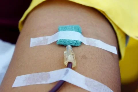 Blood transfer Stock Photos