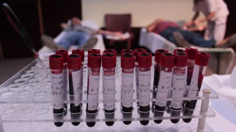 Blood Transfusion Close-Up Video stock 31408607