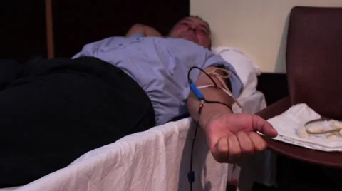 Blood Transfusion 스톡 동영상 31407058