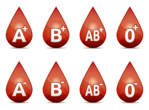 Blood type Stock Illustration
