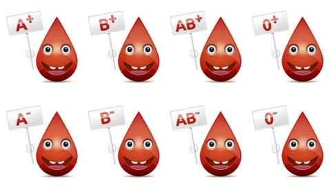 Blood type Stock Illustration