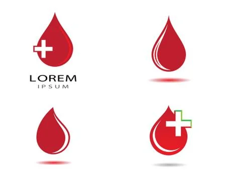 Blood vector icon Stock Illustration