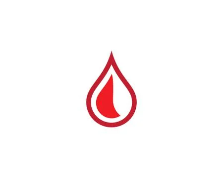 Blood vector icon Stock Illustration