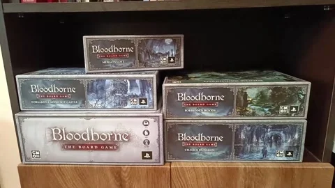 Bloodborne boxes Stock Footage 242942183