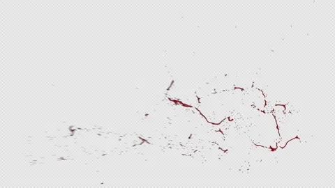 Bloodsplash05 mb Stock Footage 338189803