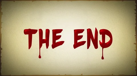 Bloody The End Stock Footage 64211140