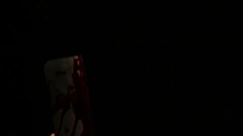 Bloody Hatchet Stock Footage 22632945