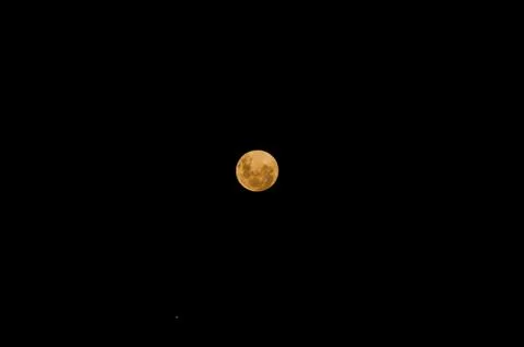 Bloody Moon: The total lunar eclipse of 2019 Foto stock