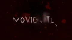Bloody movie title Stock After Effects