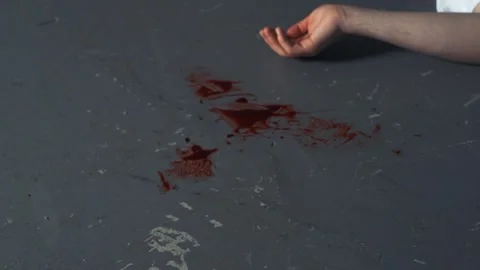 Bloody Murder Scene Video stock 248458006
