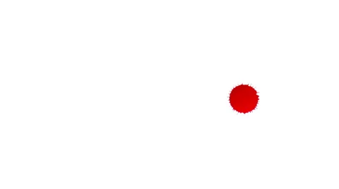Bloody red drops Stock Footage 37099956