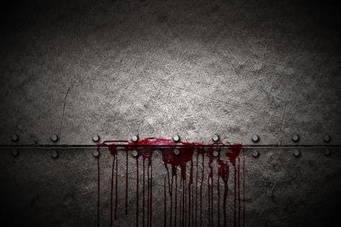 Bloody wall Stock Illustration