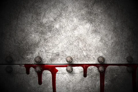 Bloody wall Stock Illustration