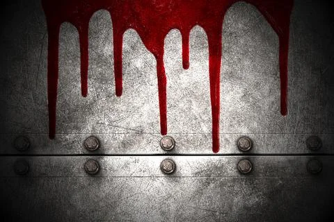 Bloody wall Stock Illustration