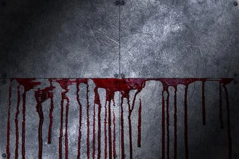 Bloody wall Stock Illustration