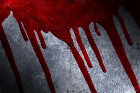 Bloody wall Stock Illustration