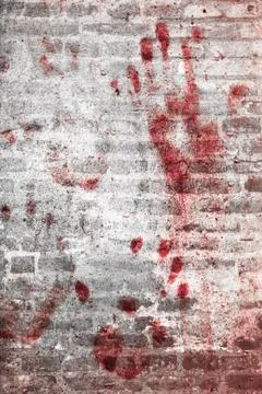 Bloody wall Stock Photos