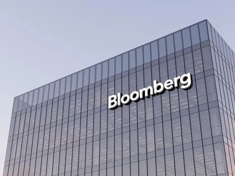 Bloomberg Ilustração Stock