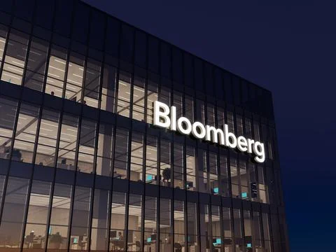 Bloomberg Stockillustratie