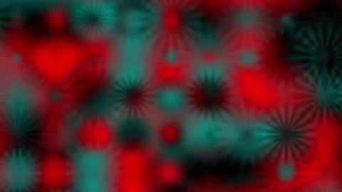 Blooming  red Flowers Stock Footage 152193834