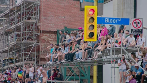 Bloor street Stock Footage 198754170