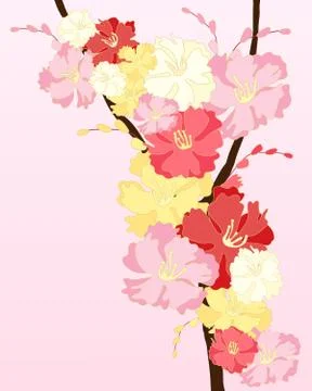 Blossom design Stock Illustration