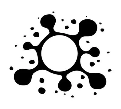 Blot Design Element Stock Illustration