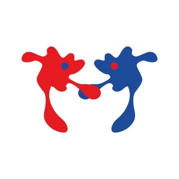 Blot. Simple ink spot vector. Abstraction vector Stock Illustration