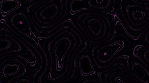 Blots on a black background.Design. Multicolored spots develop and move 스톡 일러스트