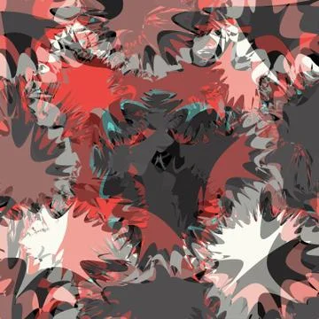 Blots bright abstract background vector illustration Stock Illustration