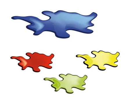 Blots Stock Illustration