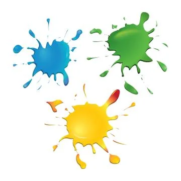 Blots. vector. Stock Illustration