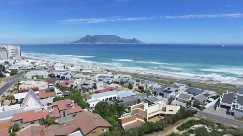 Bloubergstrand, Cape Town Stock Footage 241710370