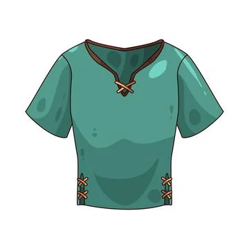 Blouse illustration Illustrazione stock