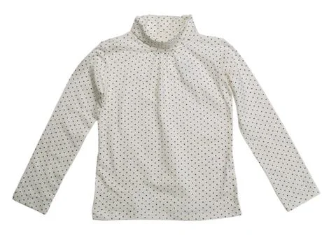 Blouse with polka dots Stock Photos