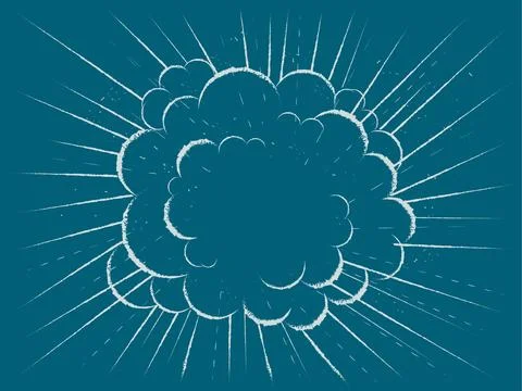 Blow Boom Stock Illustration