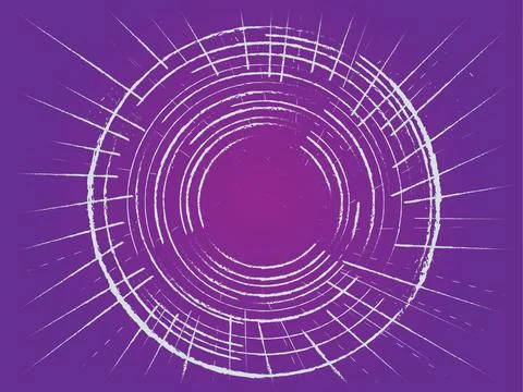 Blow Circle Stock Illustration